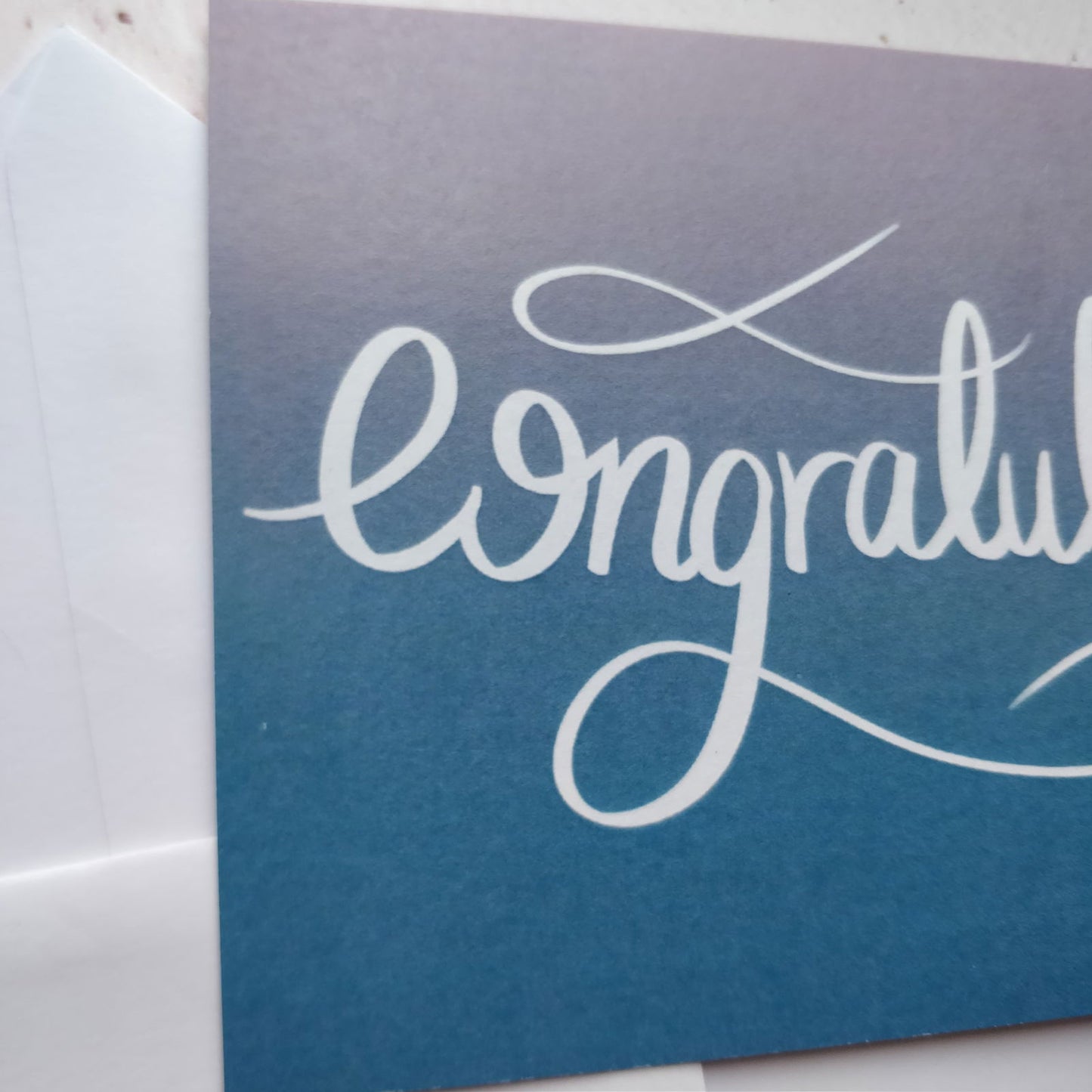 Congratulations Greeting Card - Fay Dixon Design