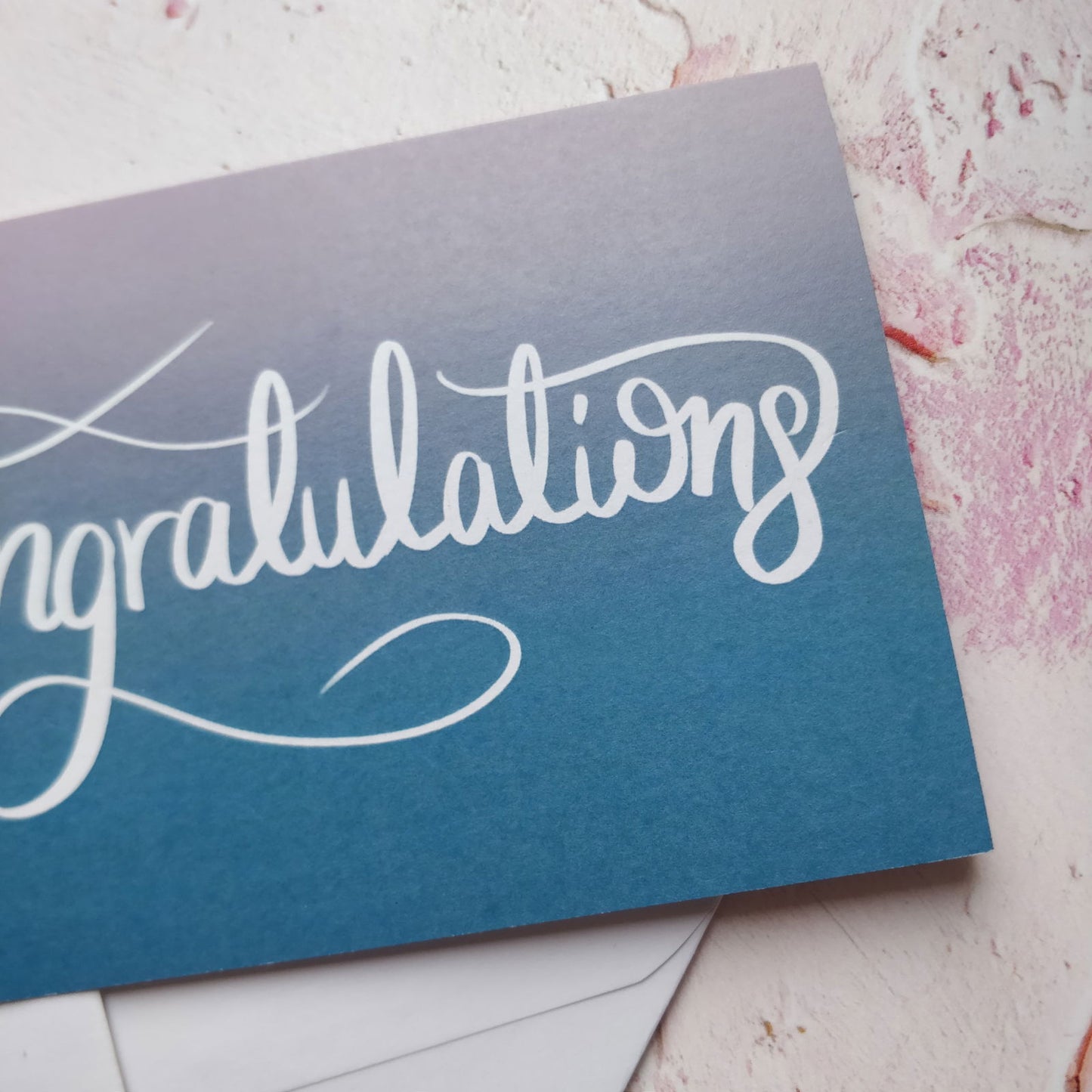 Congratulations Greeting Card - Fay Dixon Design