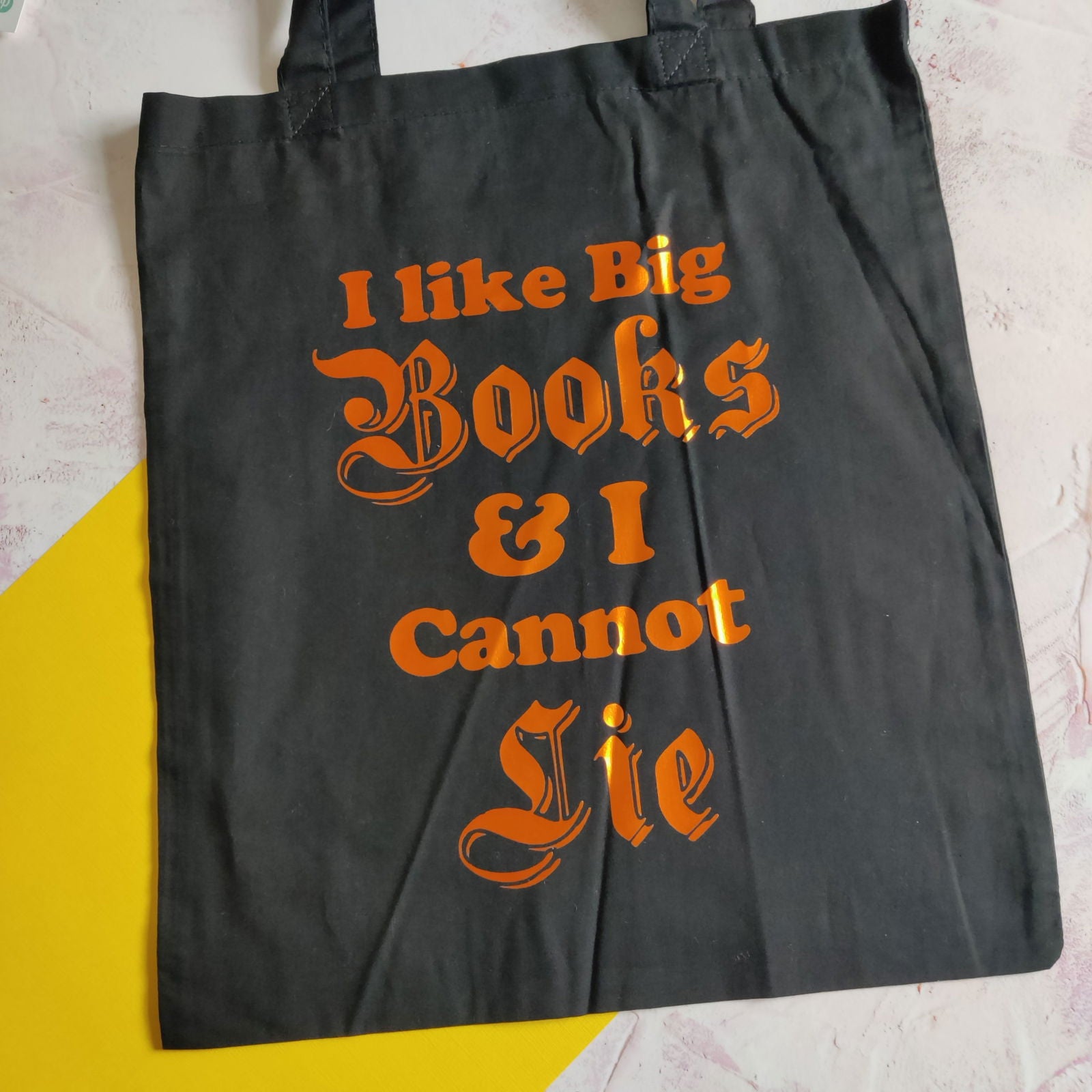 I Like Big Books & I Cannot Lie Tote Bag - Fay Dixon Design