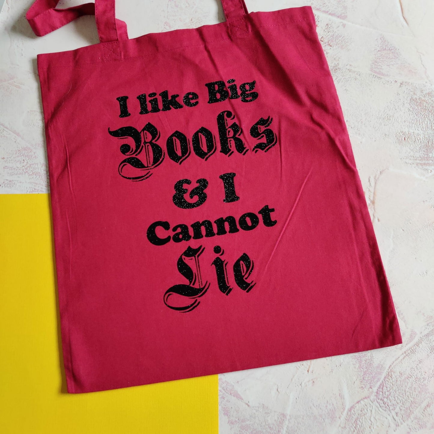 I Like Big Books & I Cannot Lie Tote Bag - Fay Dixon Design