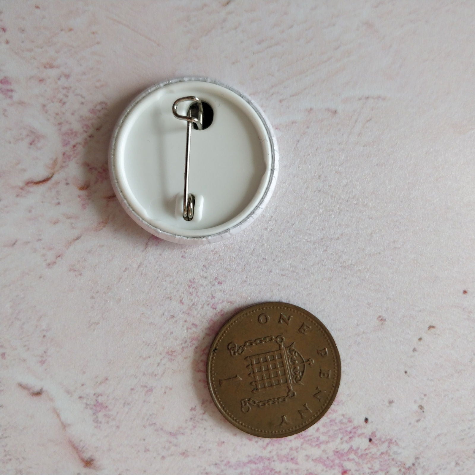 Illustrated Doughnut Badge/Mirror - Fay Dixon Design