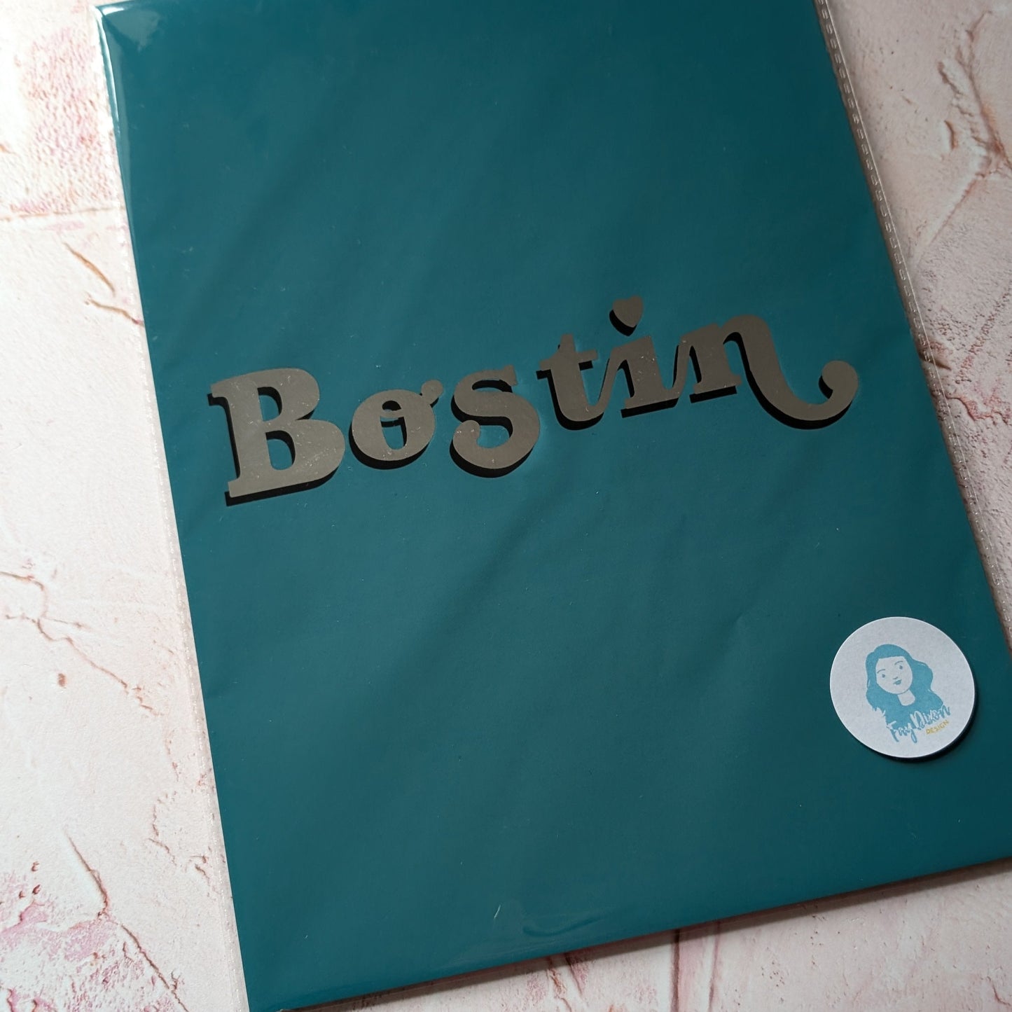 Bostin Foiled Print