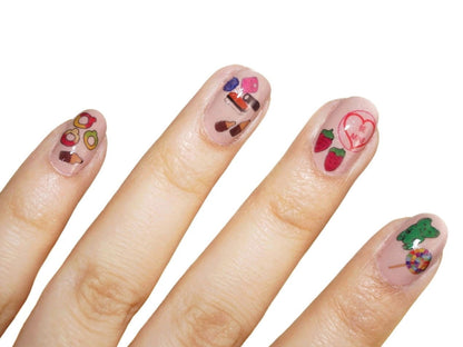 Sweets and Candy Nail Tattoos - Fay Dixon Design