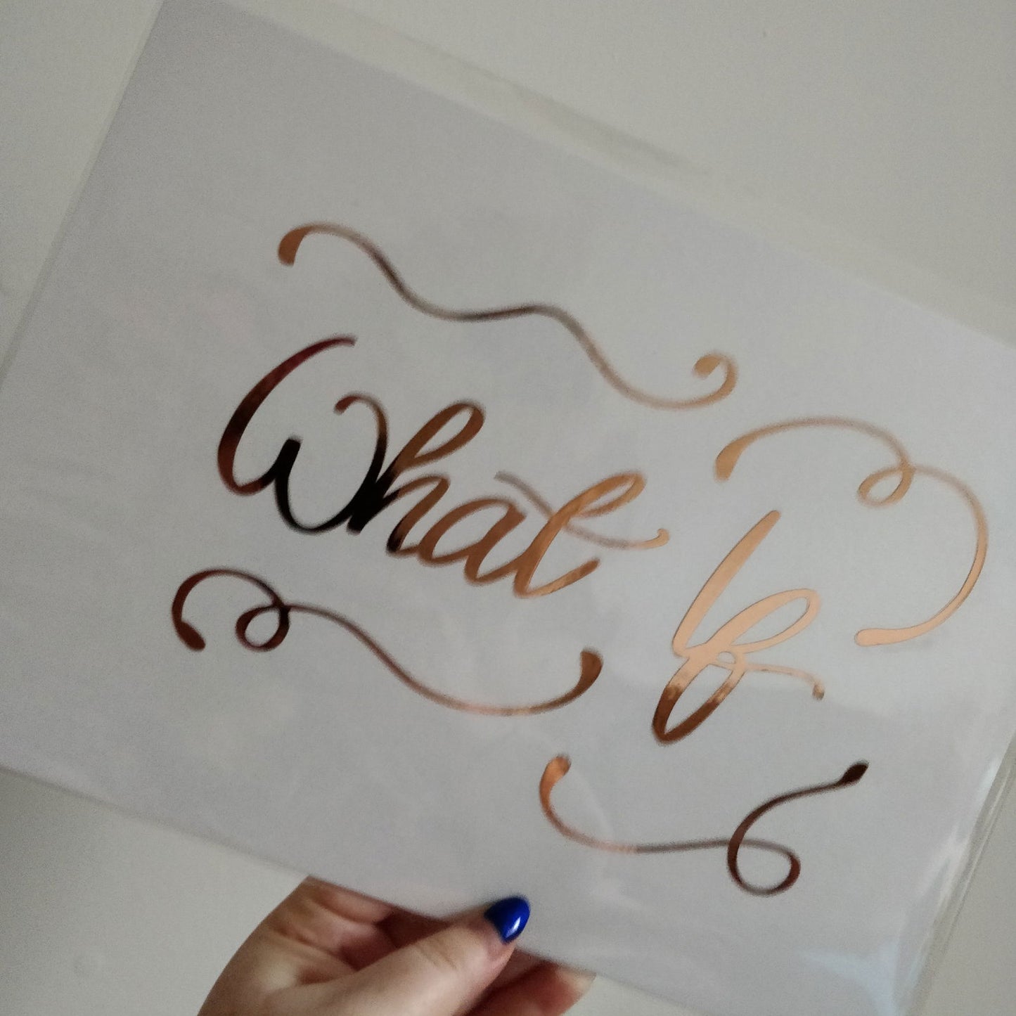 What If - A4 Print size with colour options - Fay Dixon Design